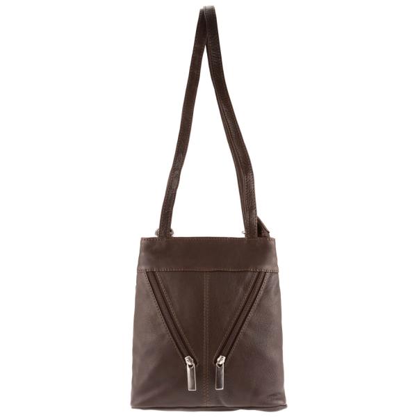 ALPENLEDER | Damen-Handtasche  MACHU PICCHU (schokobraun) 4717-s